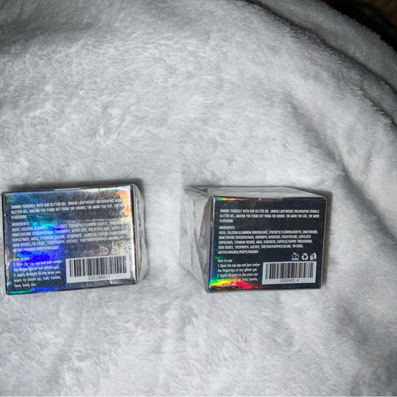 LAKERAIN GLITTER ZONE MULTI USE BODY GLITTER GEL. #04. 2 PK SEALED NEW - Picture 7 of 16